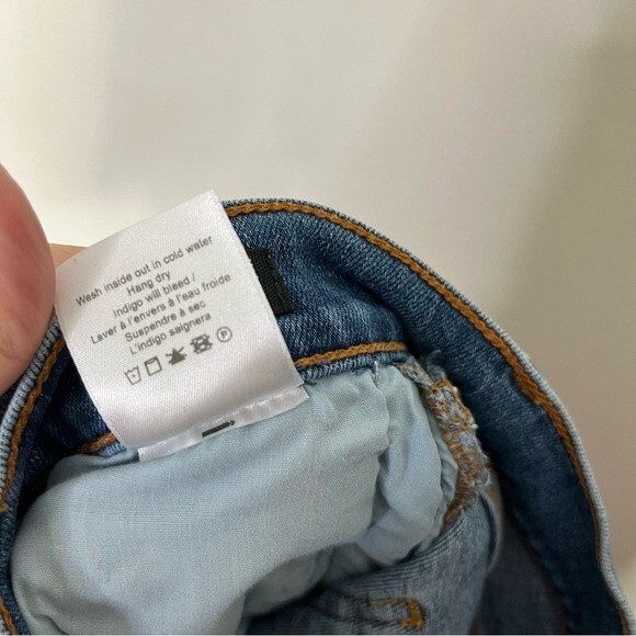 Veronica Beard Debbie Skinny Jeans Women’s Size 27 Blue Tux Stripe Cropped - Picture 11 of 12